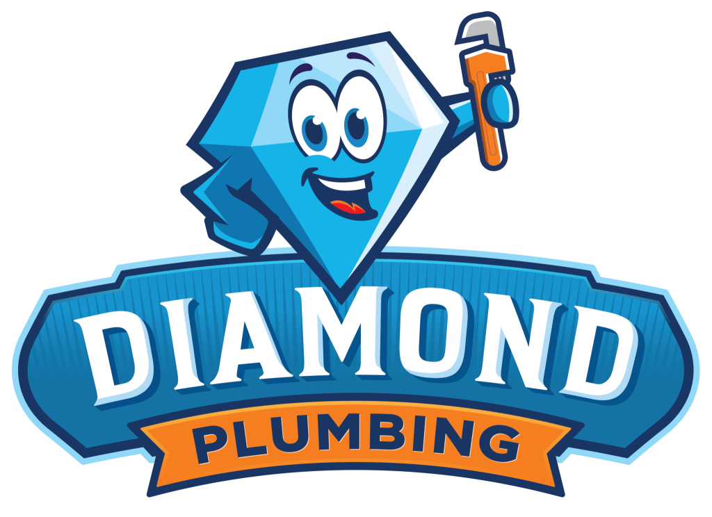Diamond plumbing logo